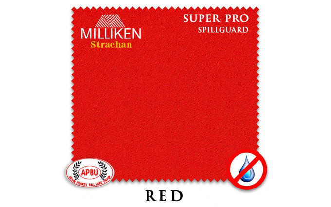 Сукно Milliken Strachan SuperPro SpillGuard 198см Red