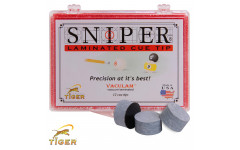 Наклейка для кия Tiger Sniper ø14мм Medium/Hard 1шт. Наклейка для кия Tiger Sniper ø14мм Medium/Hard 1шт.