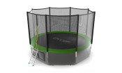 Батут EVO JUMP External 12ft (Green) + Lower net