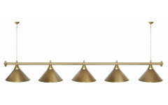 Лампа STARTBILLIARDS 5 пл., золото Лампа STARTBILLIARDS 5 пл., золото