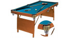 Бильярдный стол для пула Hobby 6фт Бильярдный стол для пула Hobby 6фт