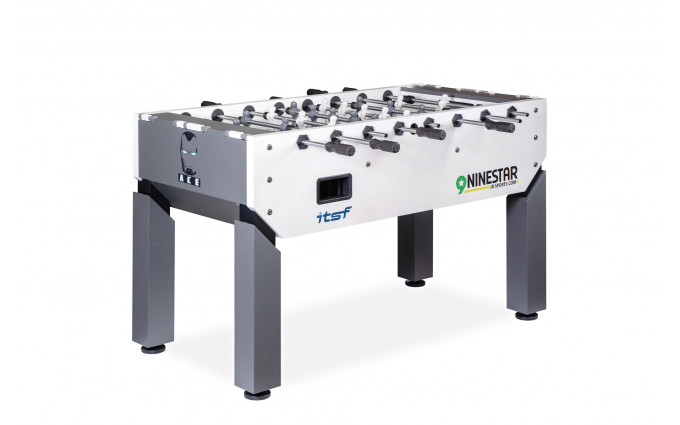 Игровой стол - футбол "Nine Star Iron Men ITSF Grey" (144х75,5х90)_D2 Игровой стол - футбол "Nine Star Iron Men ITSF Grey" (144х75,5х90)_D2